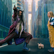 (from left)) Jason Momoa as Flip and Marlow Barkley as NEMO in Slumberland.